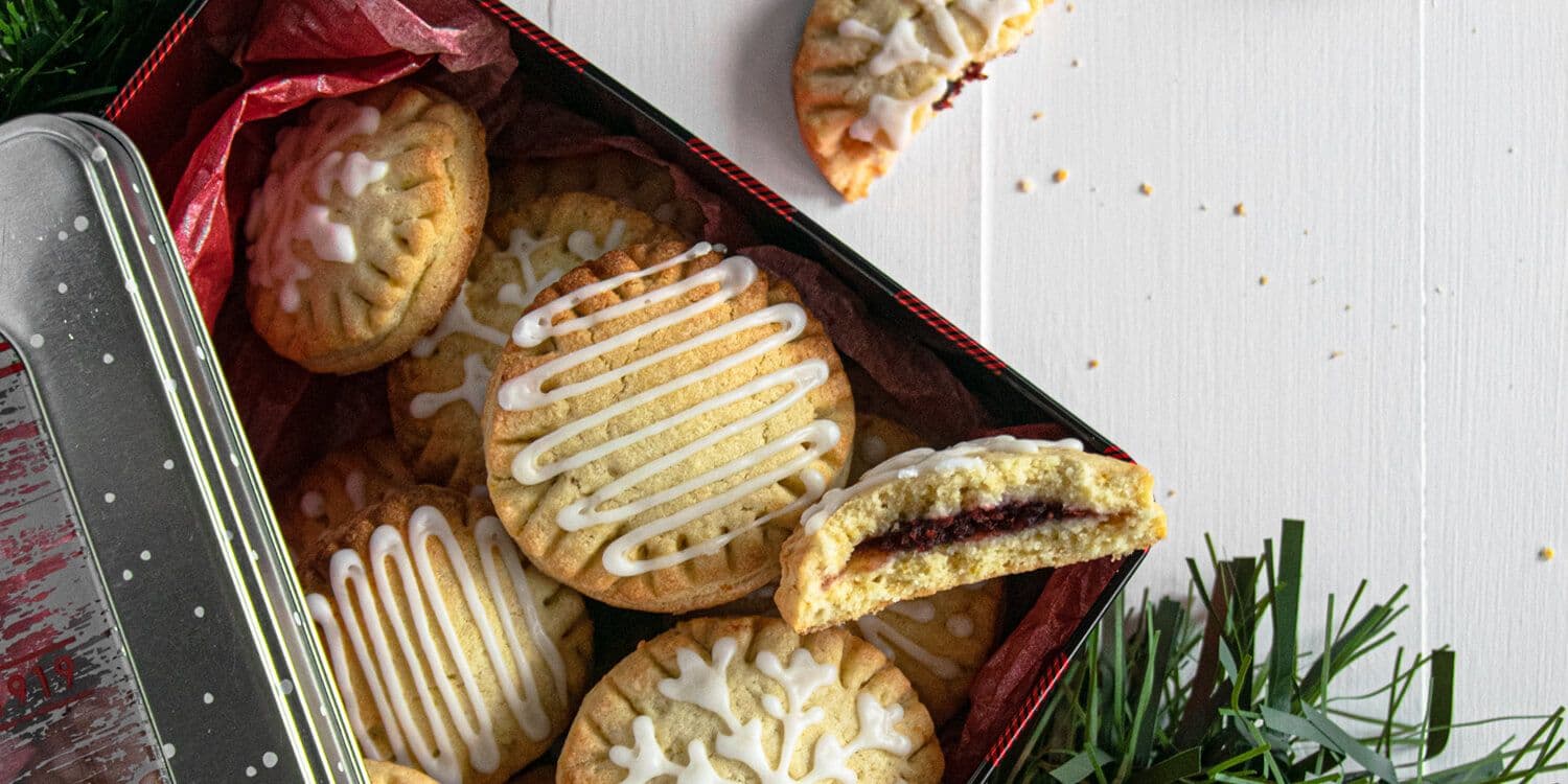 Cranberry pie cookies