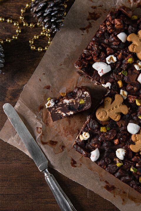 Christmas rocky road