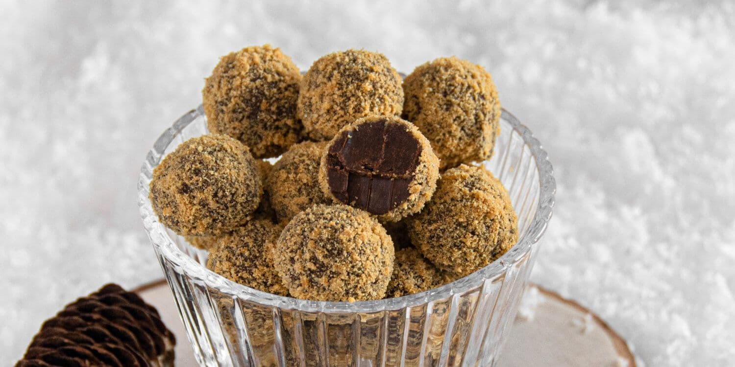 Gingerbread truffles