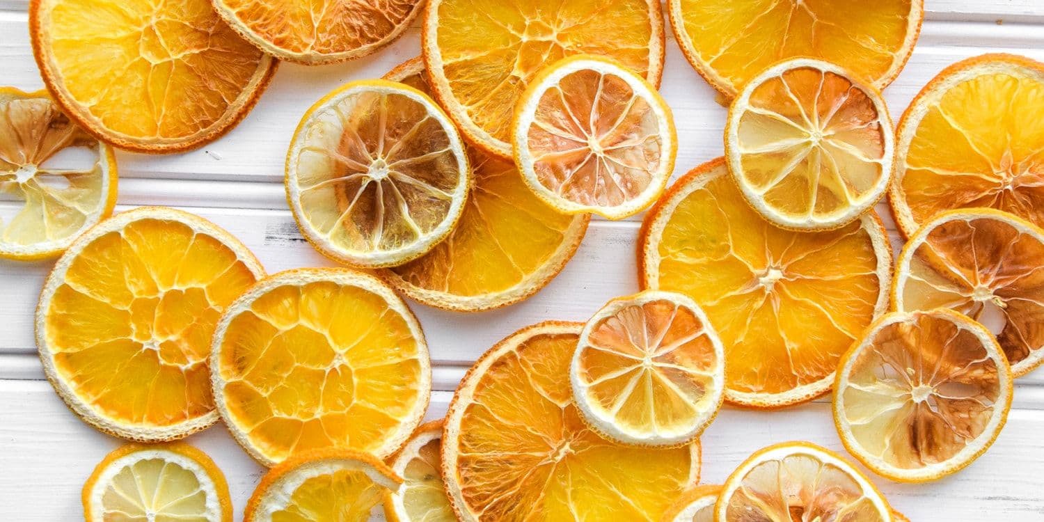 Dried orange slices