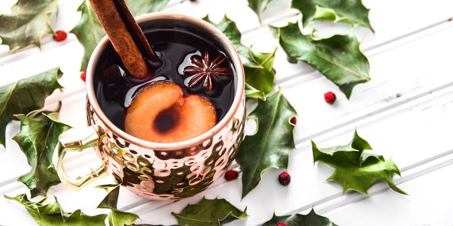 Spiced plum drink