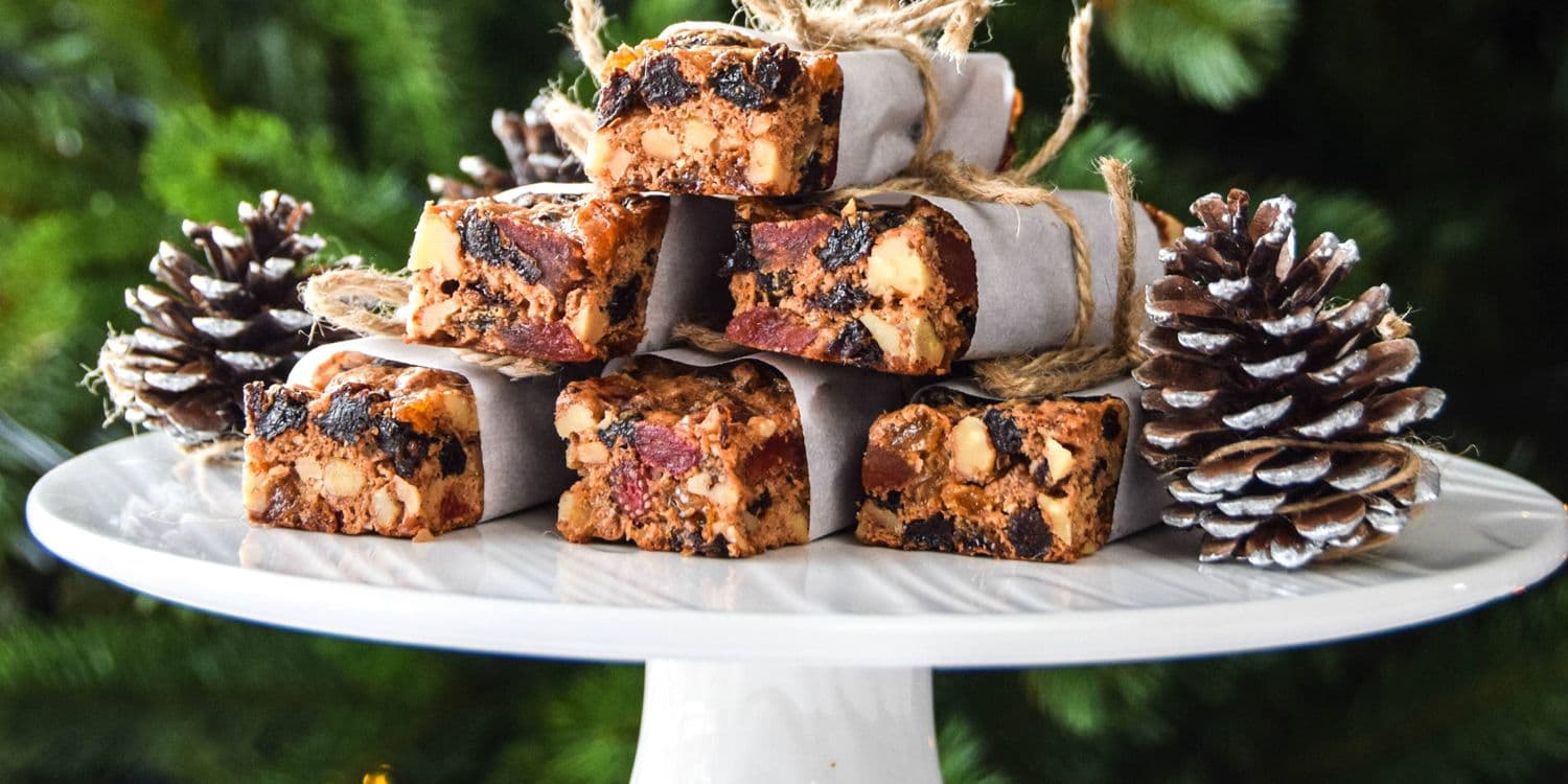 Fruitcake bars