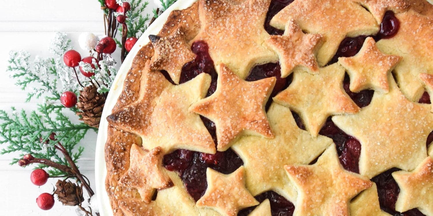 Cranberry pie