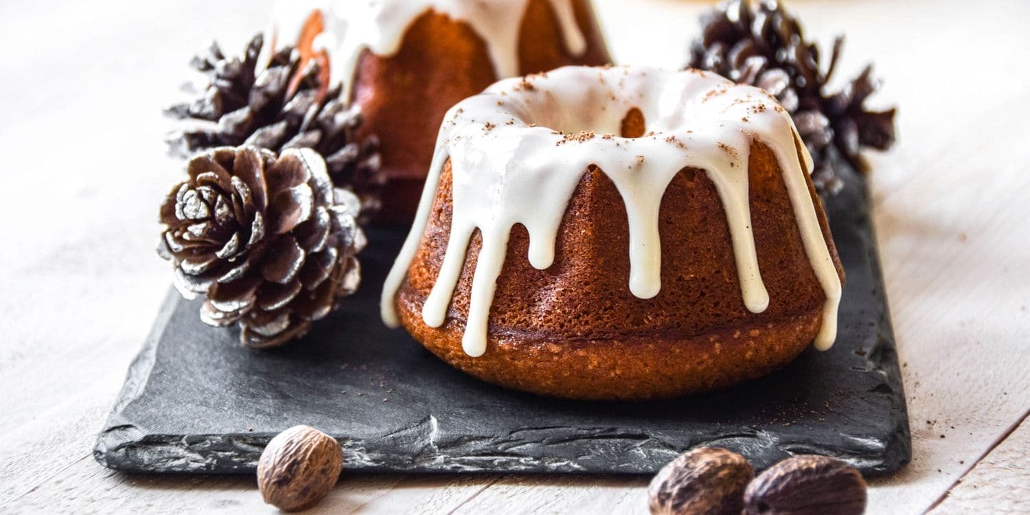 Eggnog bundt cake