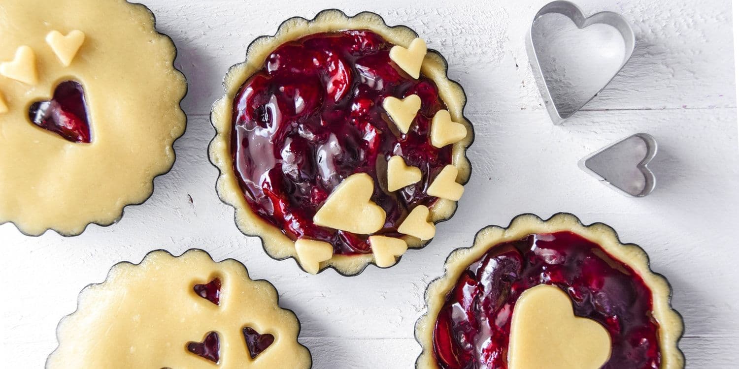 Mini cherry pies